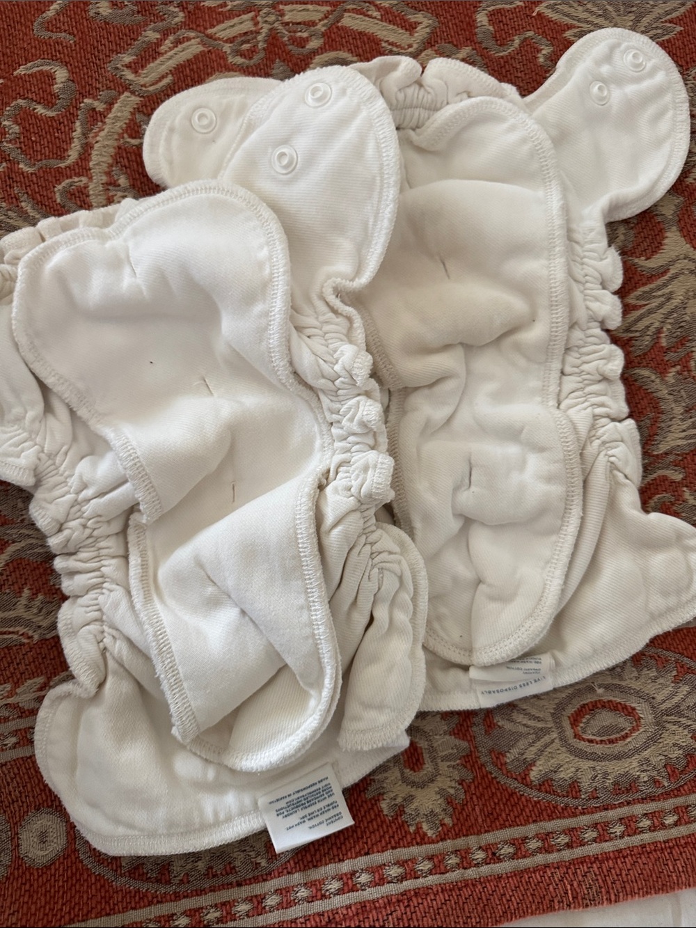 Eco-friendly Cloth Diaper Covers - White, Yellow & Multicolor - Picture 2 of 5